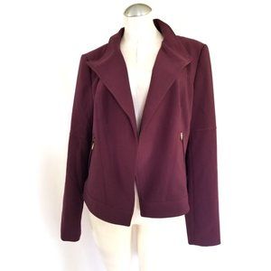 White House Black Market Size 16 Wine Blazer